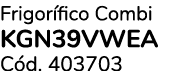 Frigor fico Combi KGN39VWEA C d. 403703
