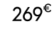 269€ 99