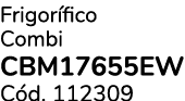 Frigor fico Combi CBM17655EW C d. 112309