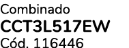 Combinado CCT3L517EW C d. 116446