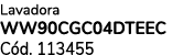 Lavadora WW90CGC04DTEEC C d. 113455