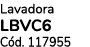 Lavadora LBVC6 C d. 117955