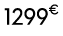 1299€ 00