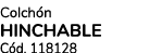Colch n hinchable C d. 118128
