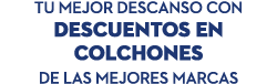 Tu mejor descanso con descuentos en colchones de las mejores marcas