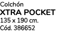 Colch n XTRA POCKET 135 x 190 cm. C d. 386652