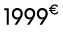 1999€ 00
