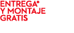 entrega* y montaje gratis