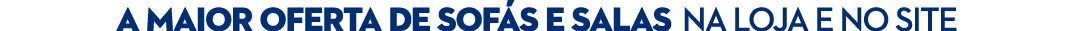 A maior oferta de sof s e salas na loja e no site