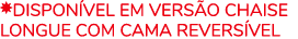 ￼Dispon vel em vers o chaise longue coM cama revers vel