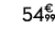 54€ 99