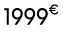 1999€ 00