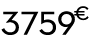 3759 € 00