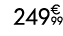 249€ 99
