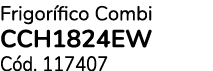 Frigor fico Combi CCH1824EW C d. 117407