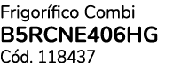 Frigor fico Combi B5RCNE406HG C d. 118437