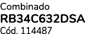 Combinado RB34C632DSA C d. 114487