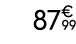 87€ 99