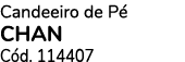 Candeeiro de P CHAN C d. 114407