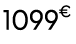 1099€ 00