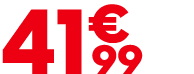 41 € 99