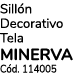 Sill n Decorativo Tela MINERVA C d. 114005