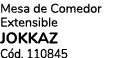 Mesa de Comedor Extensible JOKKAZ C d. 110845 
