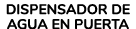 DISPENSADOR DE AGUA EN PUERTA