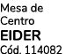 Mesa de Centro EIDER C d. 114082