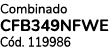 Combinado CFB349NFWE C d. 119986