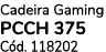 Cadeira Gaming PCCH 375 C d. 118202