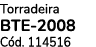 Torradeira BTE 2008 C d. 114516