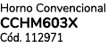 Horno Convencional CCHM603X C d. 112971