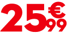 25 € 99