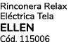 Rinconera Relax El ctrica Tela ELLEN C d. 115006