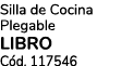 Silla de Cocina Plegable LIBRO C d. 117546