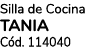 Silla de Cocina TANIA C d. 114040