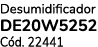 Desumidificador DE20W5252 C d. 22441