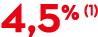 4,5% (1)
