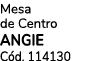 Mesa de Centro ANGIE C d. 114130