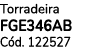 Torradeira FGE346AB C d. 122527