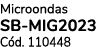 Microondas SB MIG2023 C d. 110448