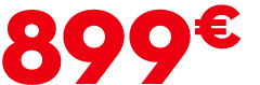 899 € 00