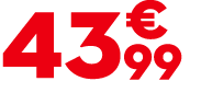 43 € 99