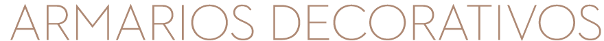 armarios decorativos