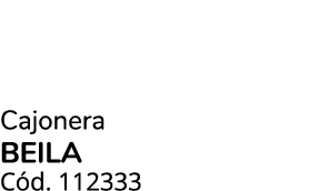 Cajonera beila C d. 112333