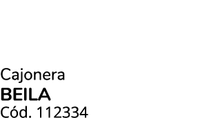 Cajonera beila C d. 112334