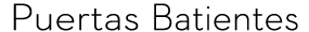 Puertas Batientes