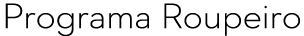 Programa Roupeiro