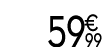 59 € 99